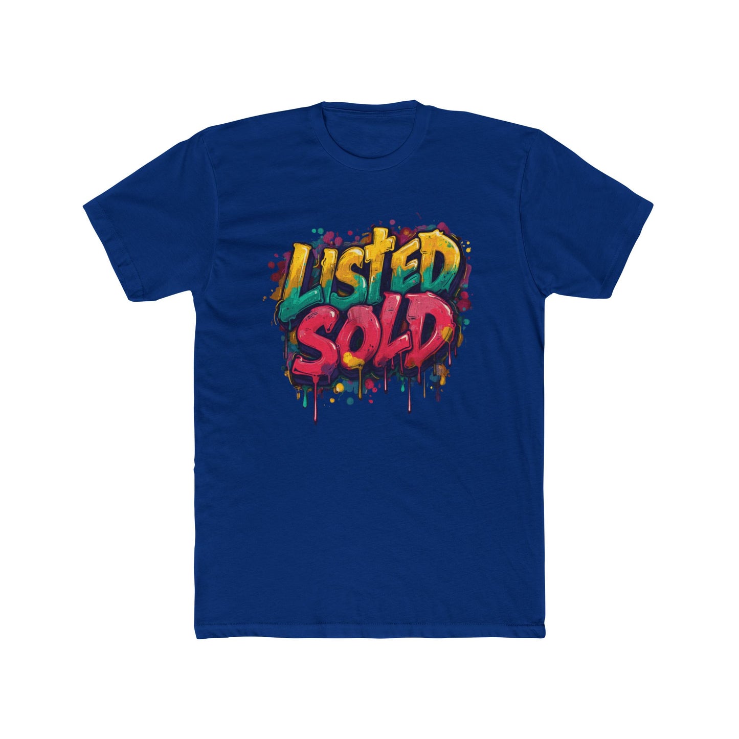 Listed Sold | Graffiti Real Estate Tee | Real Estate Swag Co.