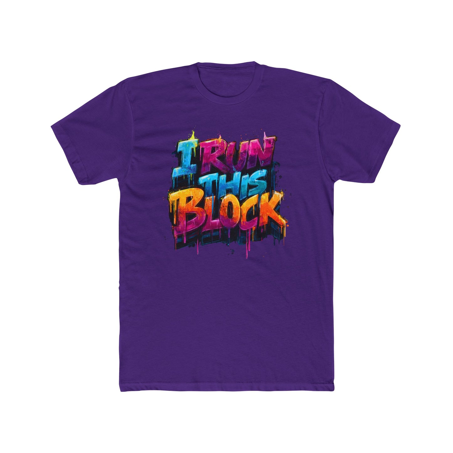 I Run This Block | Graffiti HOA T-shirt | Real Estate Swag Co.