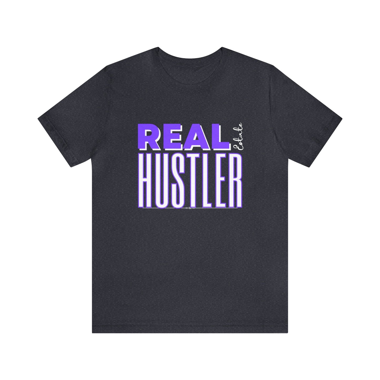 Real Estate Hustler T-Shirt - Purple