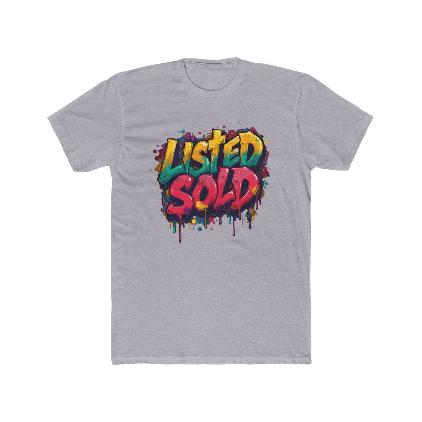 Listed Sold | Graffiti Real Estate Tee | Real Estate Swag Co.