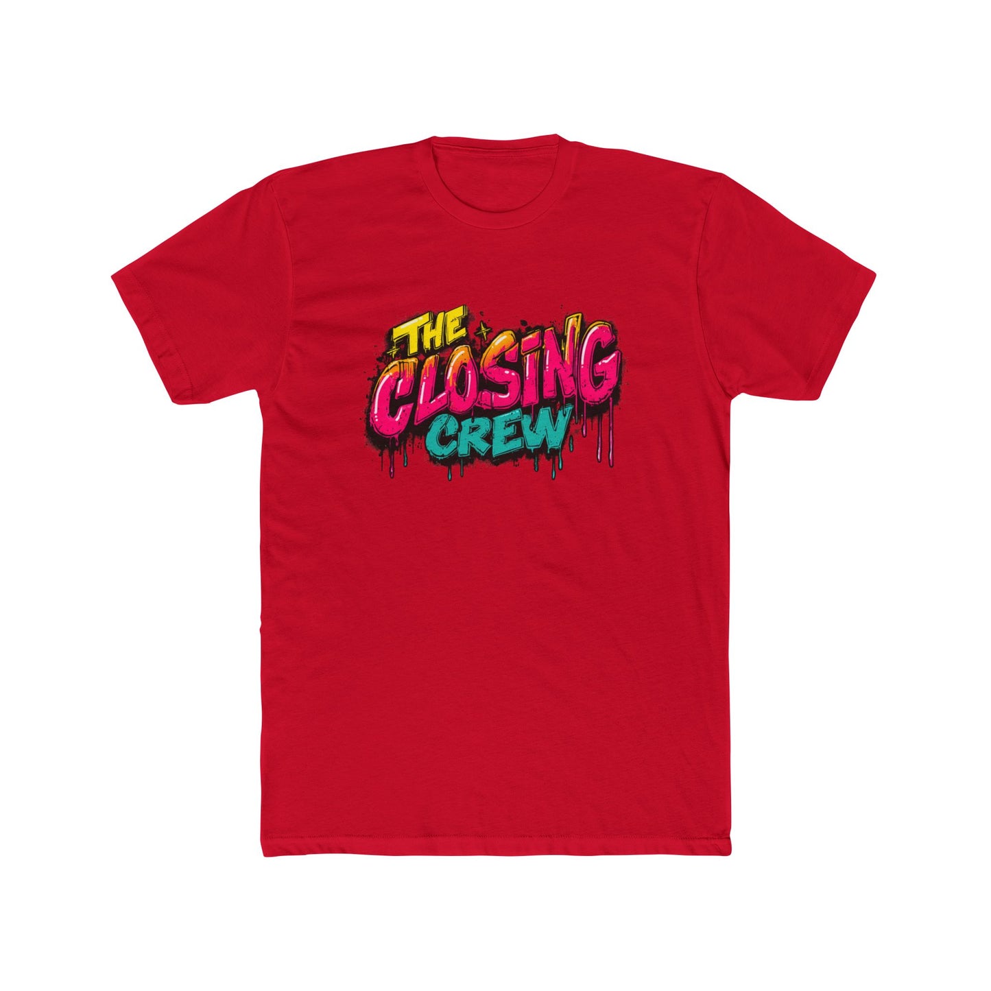 The Closing Crew | Graffiti Real Estate Title Agent T-Shirt | Real Estate Swag Co.