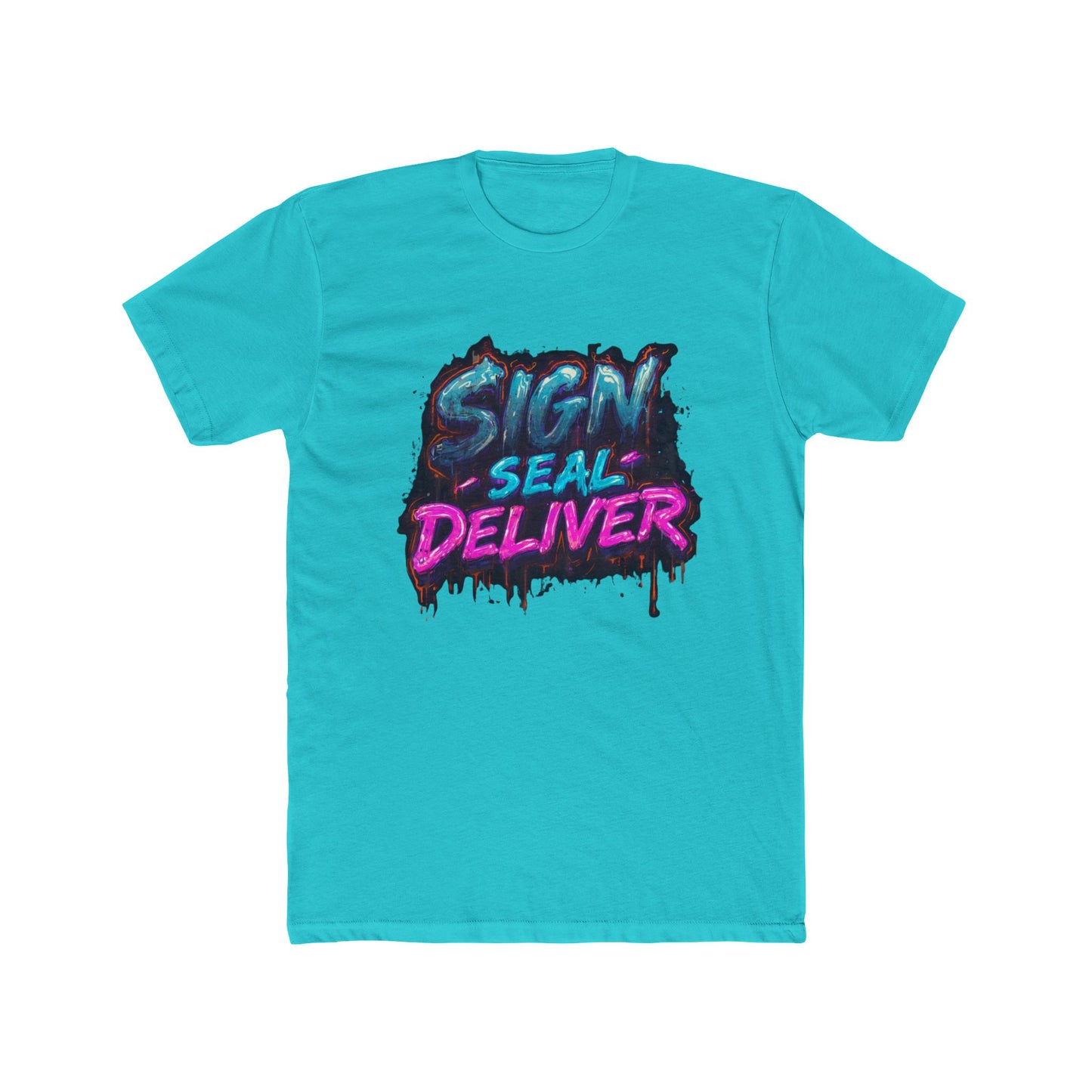 Sign Seal Deliver | Graffiti Real Estate Agent T-Shirt | Real Estate Swag Co.