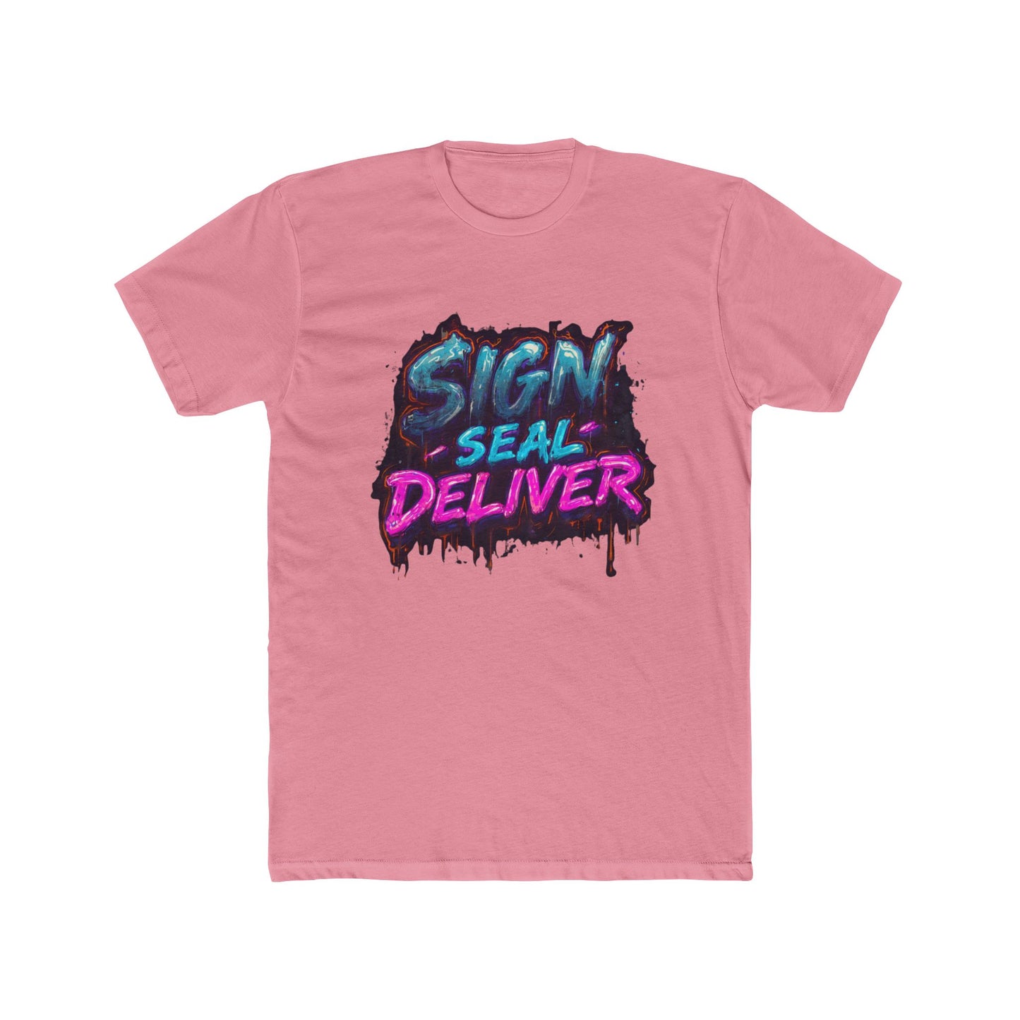 Sign Seal Deliver | Graffiti Real Estate Agent T-Shirt | Real Estate Swag Co.
