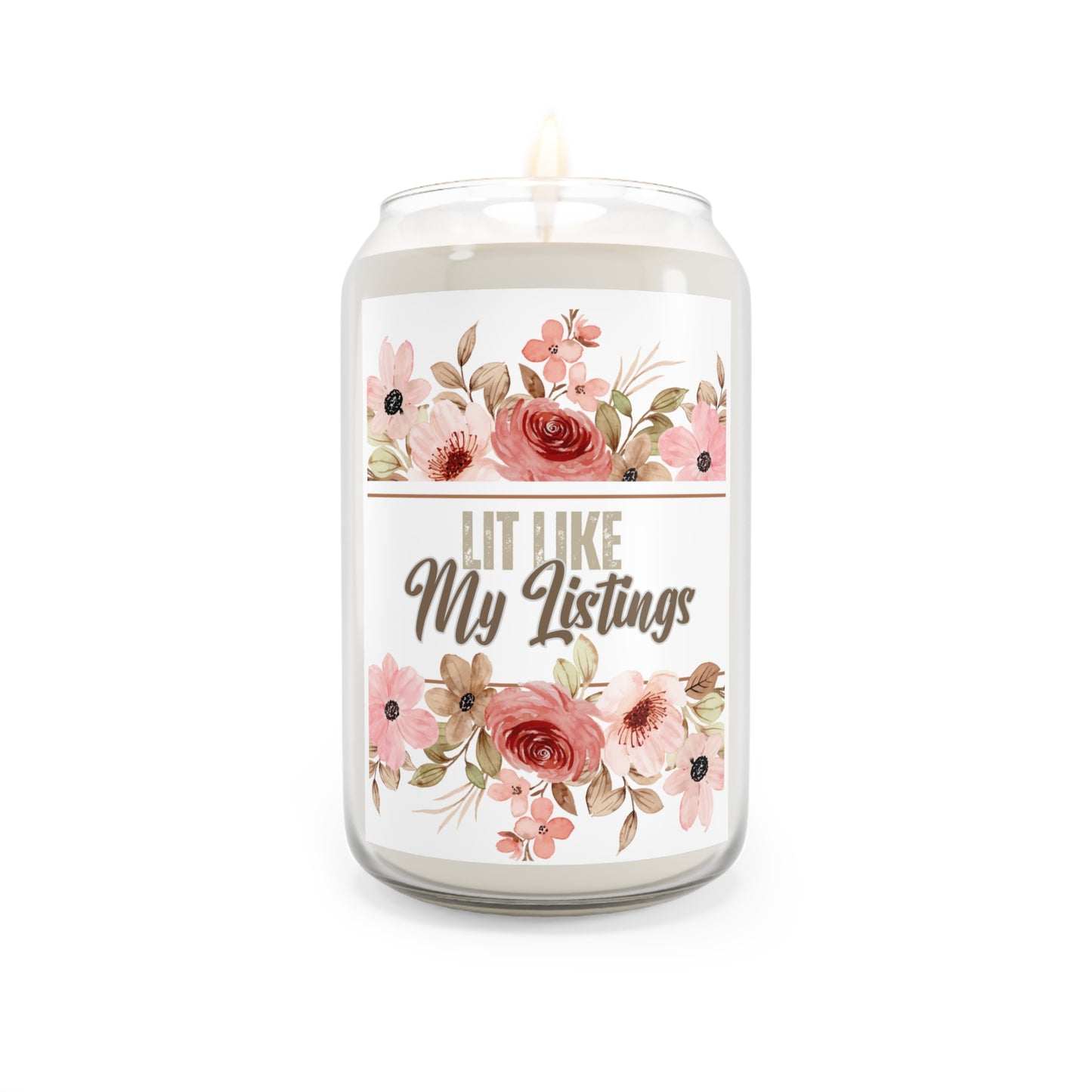 Lit Like My Listings | Custom Candles | Real Estate Swag Co.