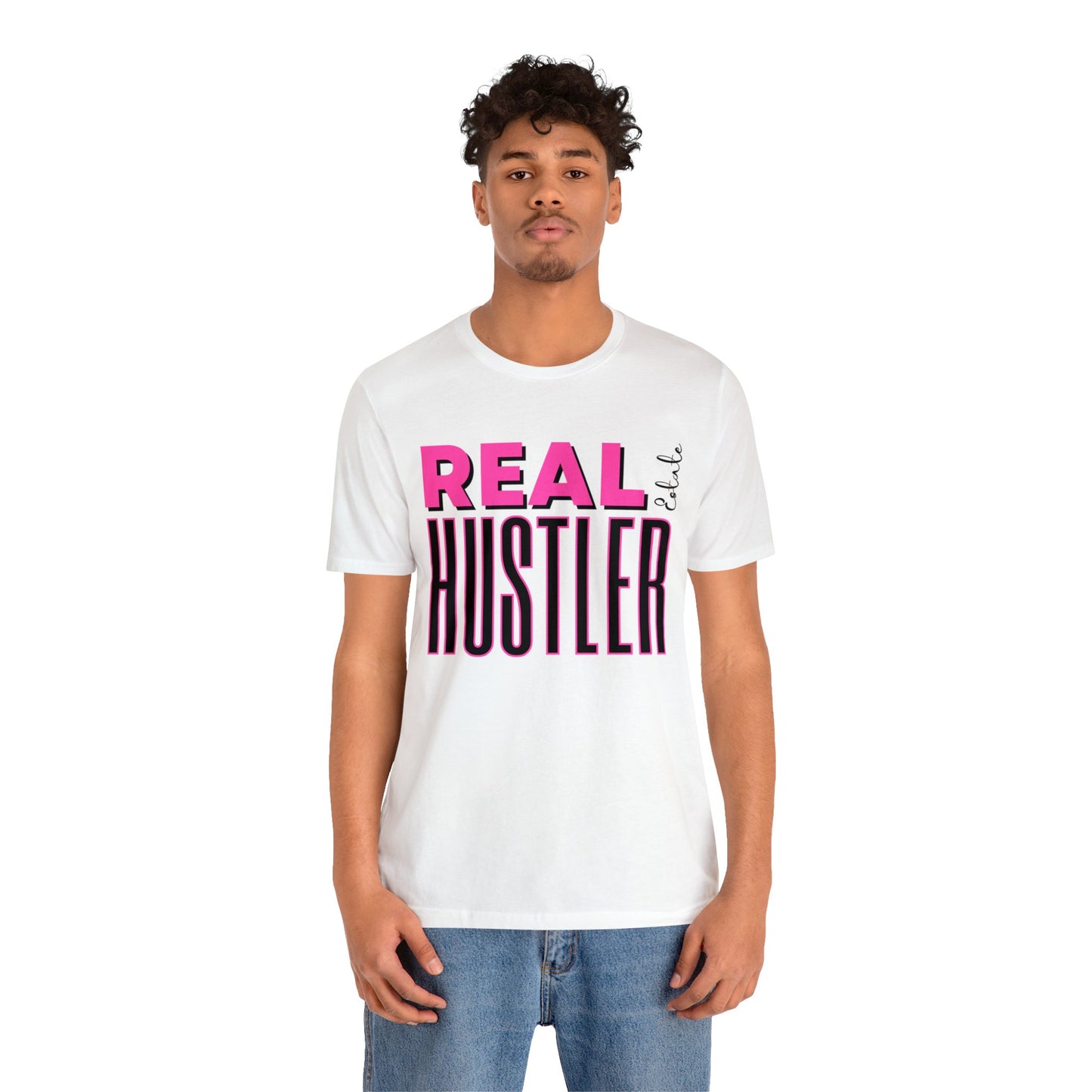 Real Estate Hustler T-Shirt - Pink
