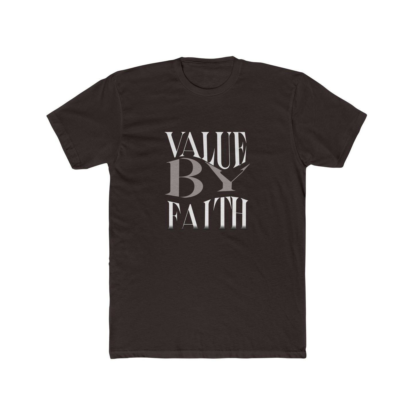 Value by Faith | Graphic Tee – Real Estate tees for Appraisers | Real Estate Swag Co.