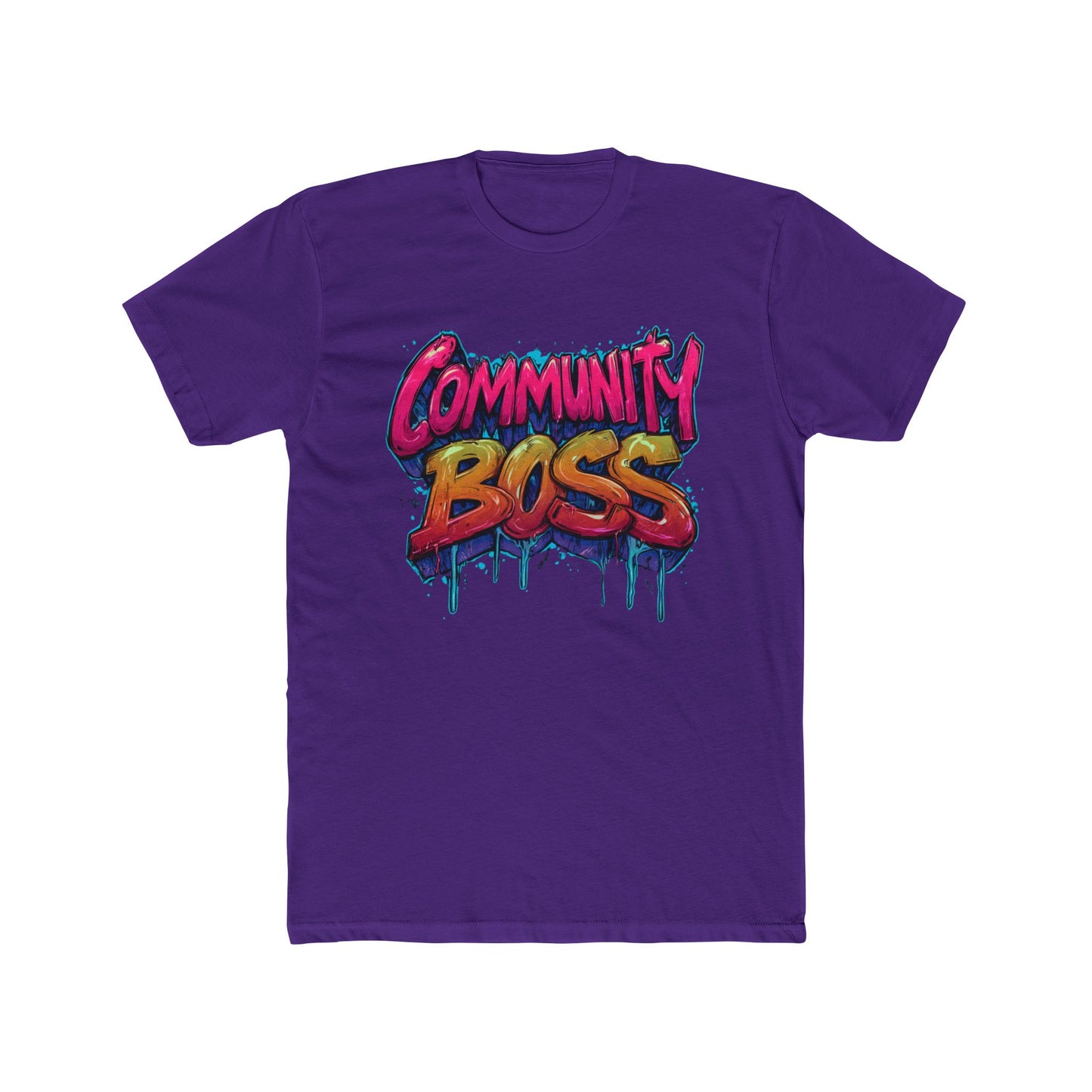 Community Boss | Graffiti HOA Tshirt | Real Estate Swag Co.