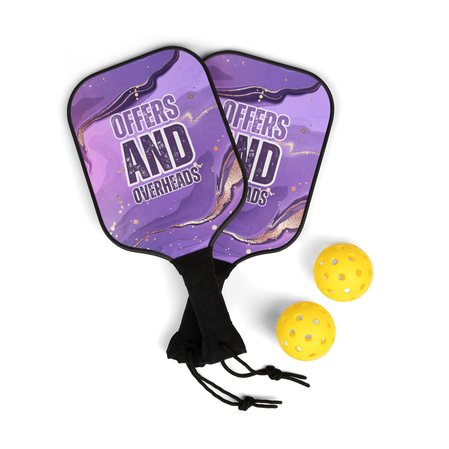 Offers and Overhead | Pickleball Paddle Set