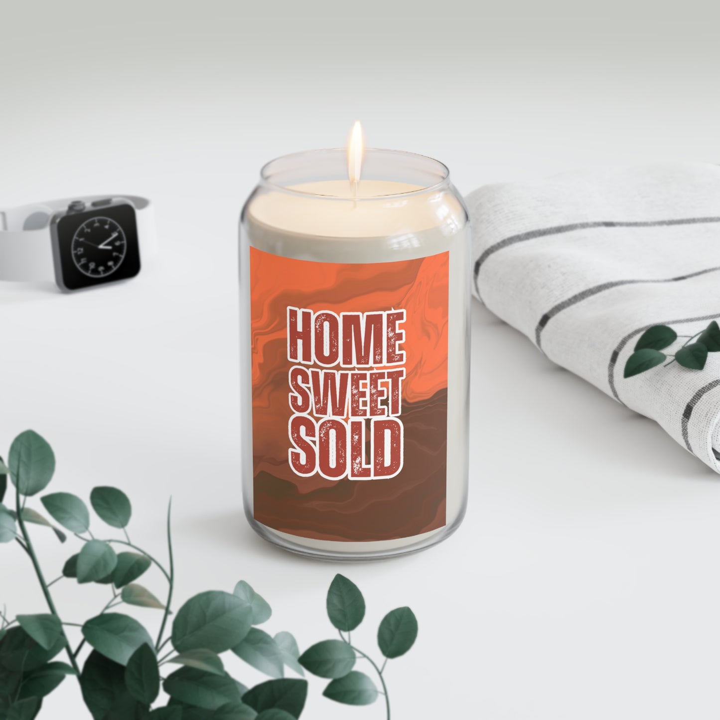 Home Sweet Sold | Custom Candles | Real Estate Swag Co.