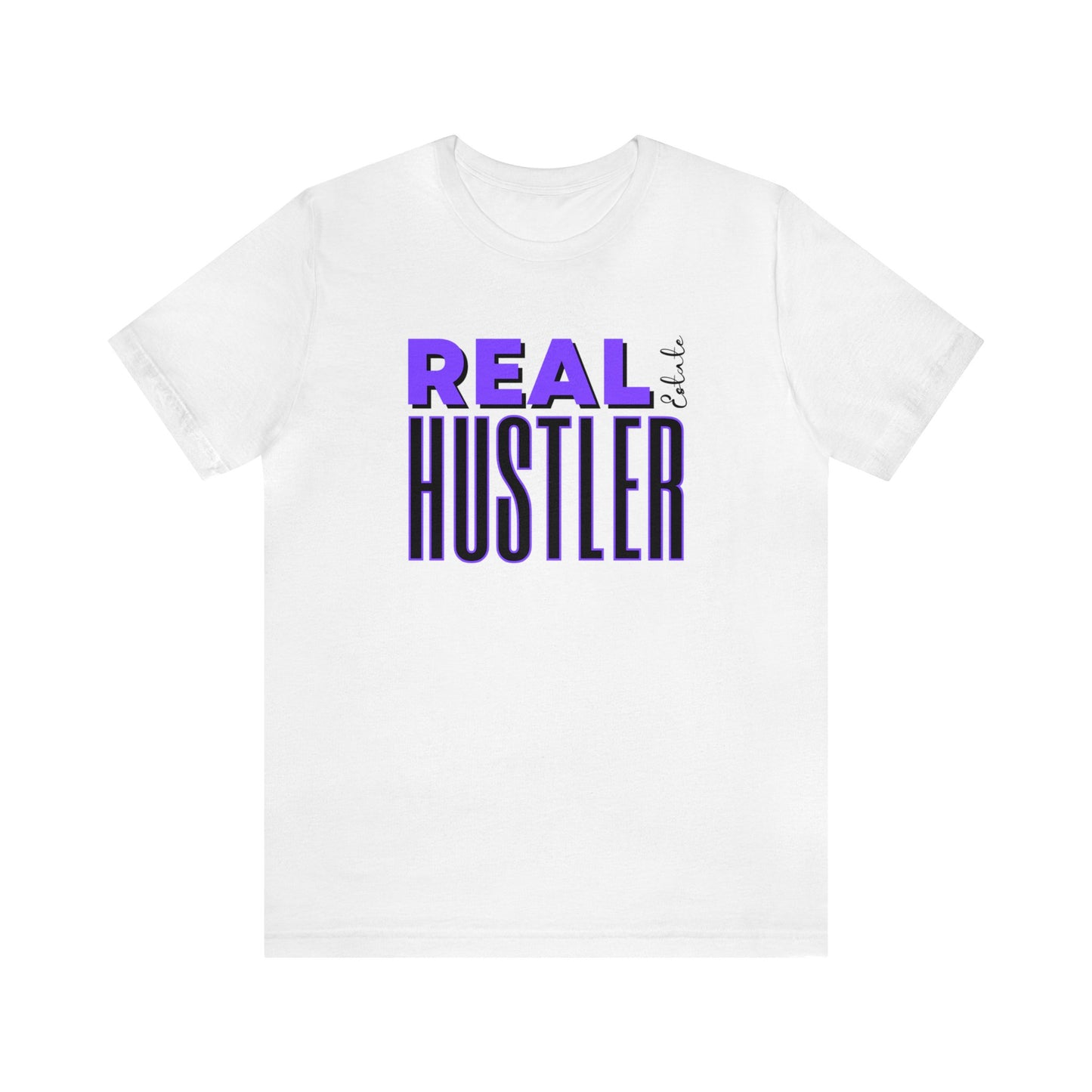 Real Estate Hustler T-Shirt - Purple