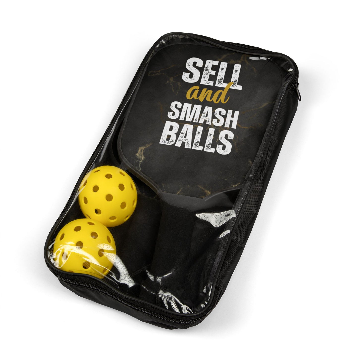 Sell and Smash Balls | Pickleball Paddle Set
