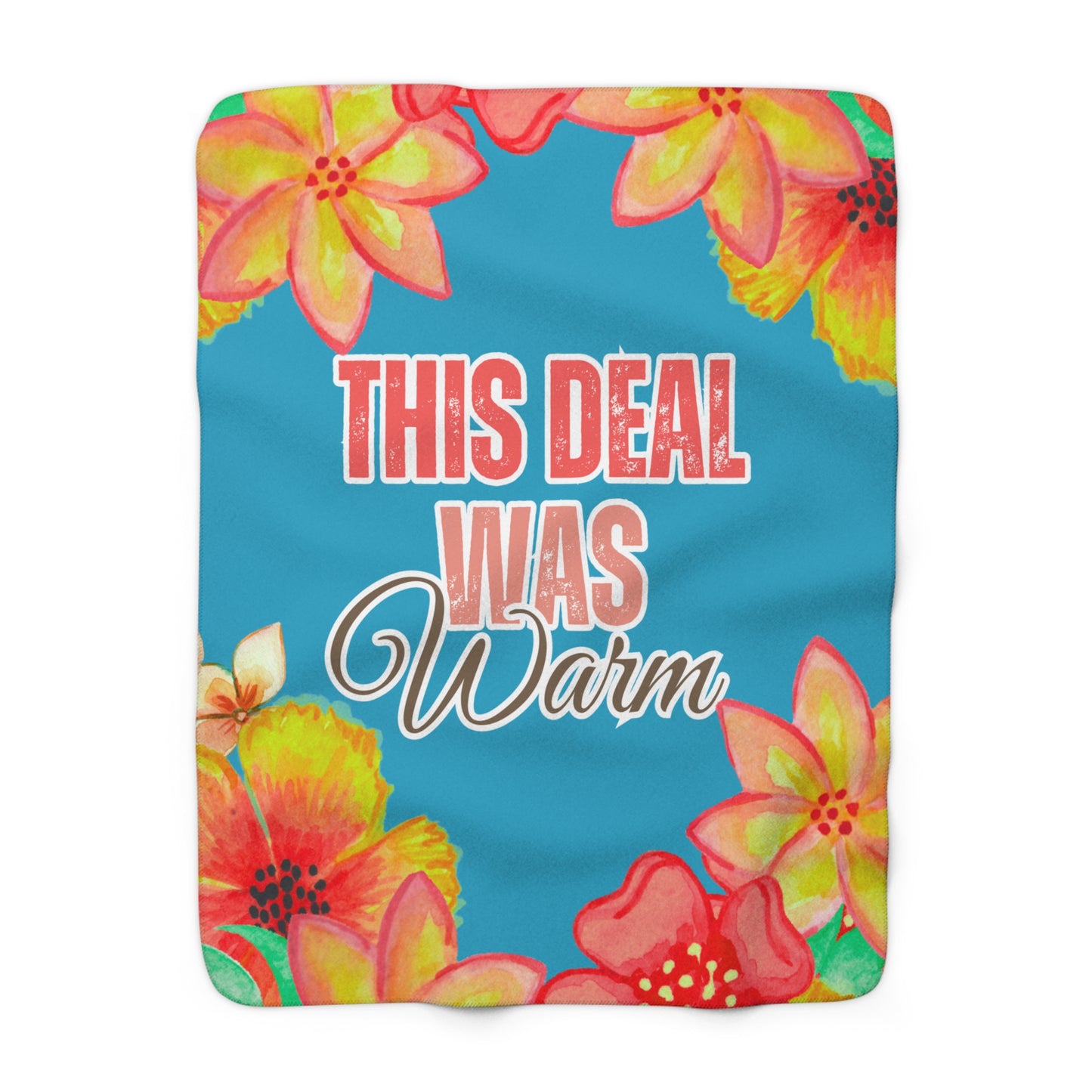 This Deal Was Warm | Custom Blankets | Real Estate Swag Co.