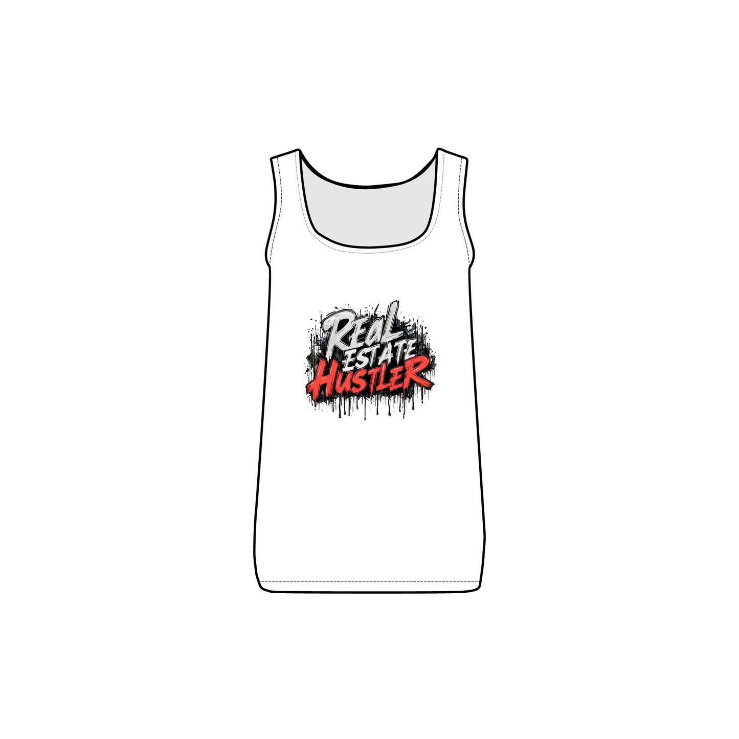 Real Estate Hustler Tank Top