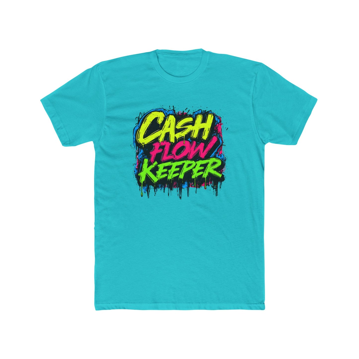 Cash Flow Keeper | Graffiti Property Manager Tee | Real Estate Swag Co.