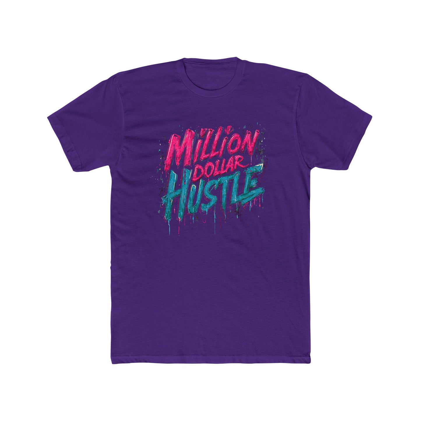 Million Dollar Hustle | Graffiti Luxury Agent Tee | Real Estate Swag Co.