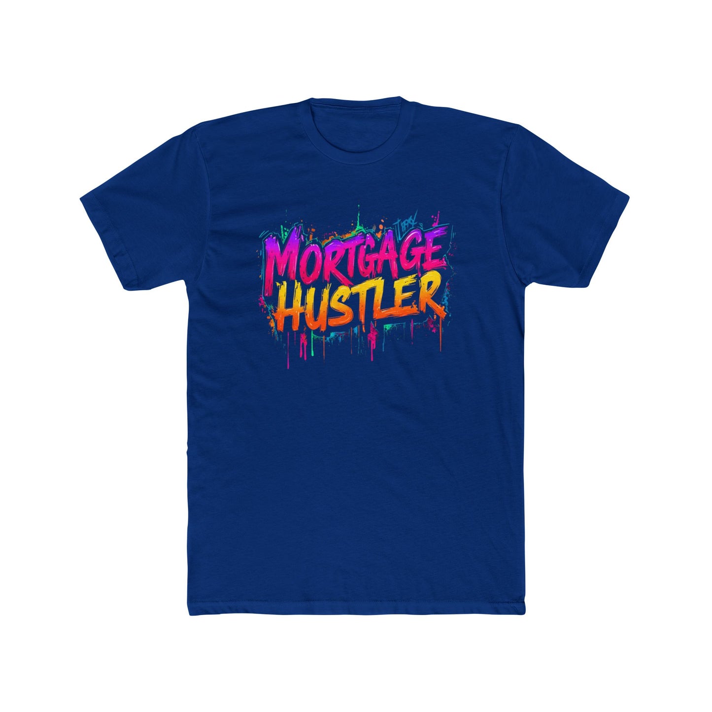 Mortgage Hustler | Graffiti Real Estate Lender T-Shirt | Real Estate Swag Co.