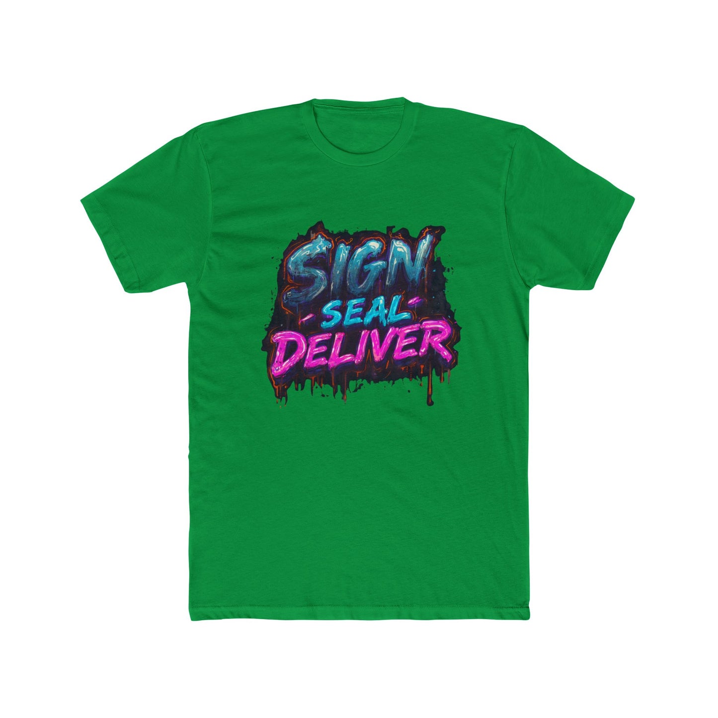 Sign Seal Deliver | Graffiti Real Estate Agent T-Shirt | Real Estate Swag Co.