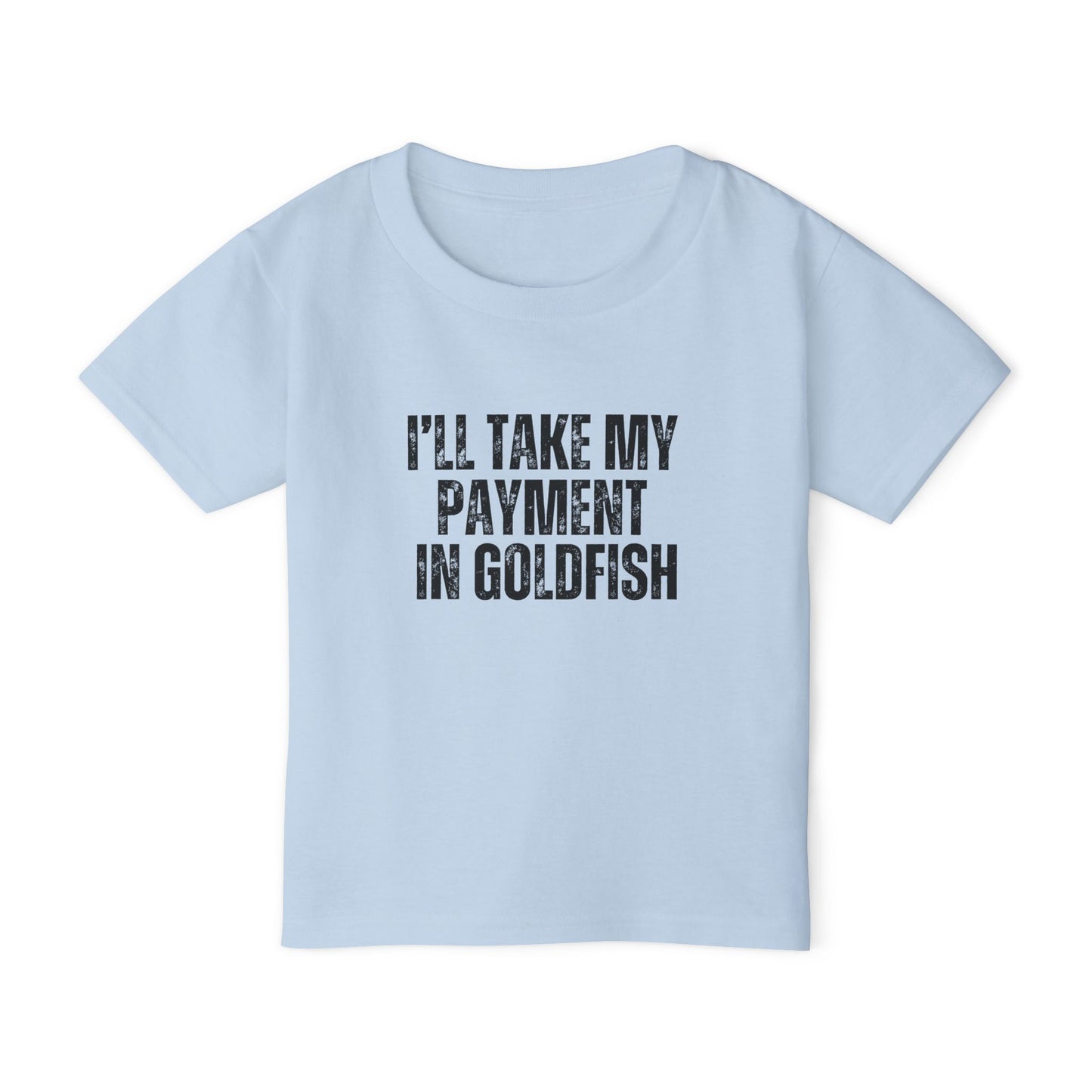 I'll Take My Payment In Goldfish | Kids Real Estate Tshirts