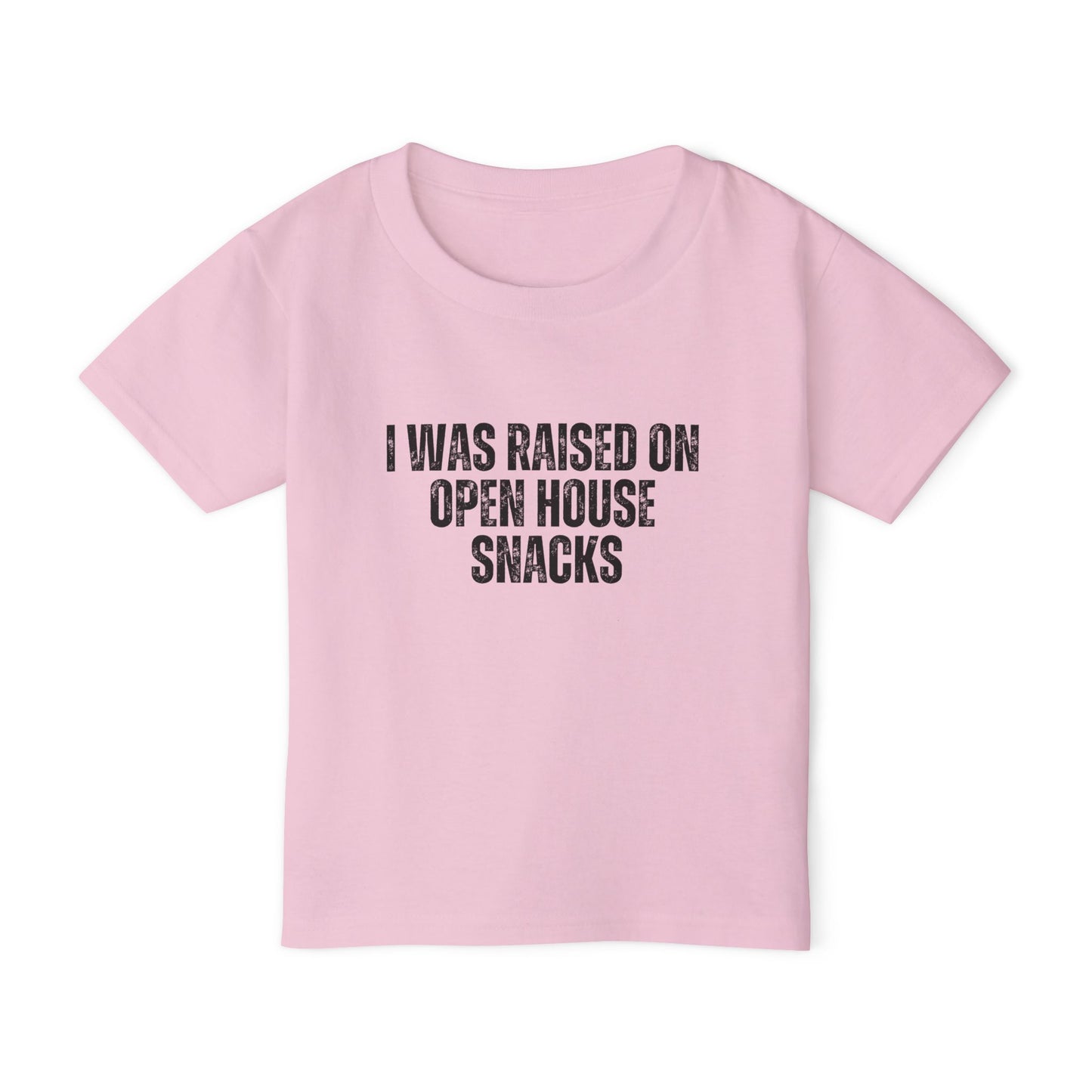 I Was Raised On Open House Snacks | Kids Real Estate Tshirts