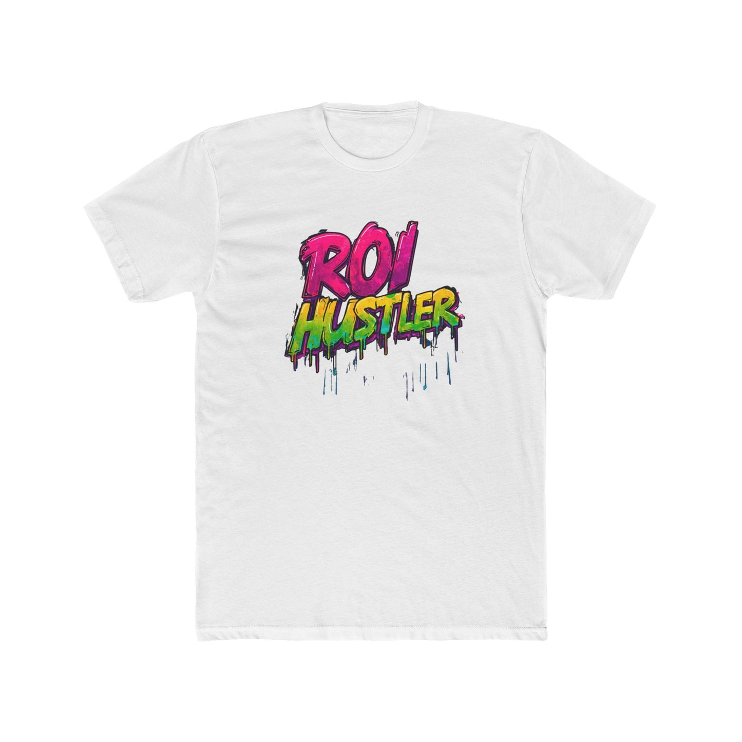 ROI Hustler | Graffiti Commercial Agent Tee | Real Estate Swag Co.