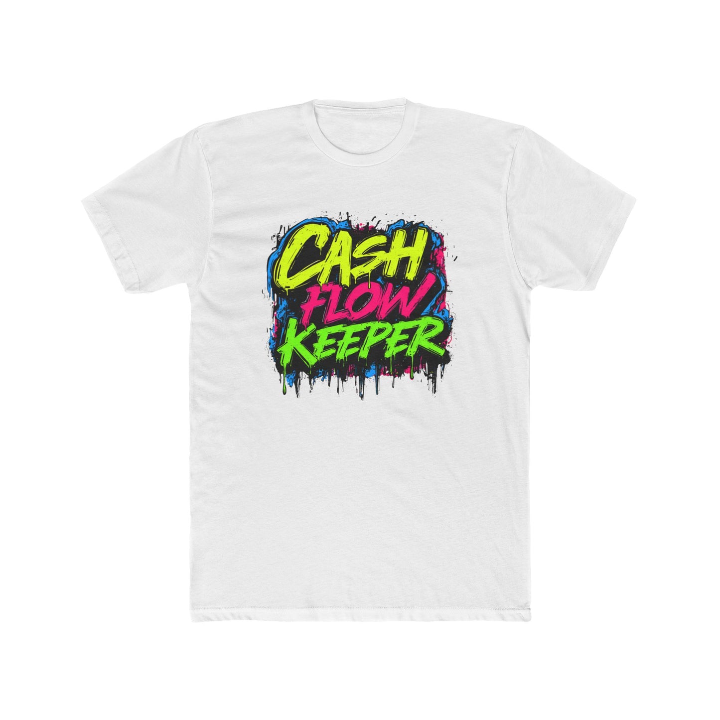 Cash Flow Keeper | Graffiti Property Manager Tee | Real Estate Swag Co.