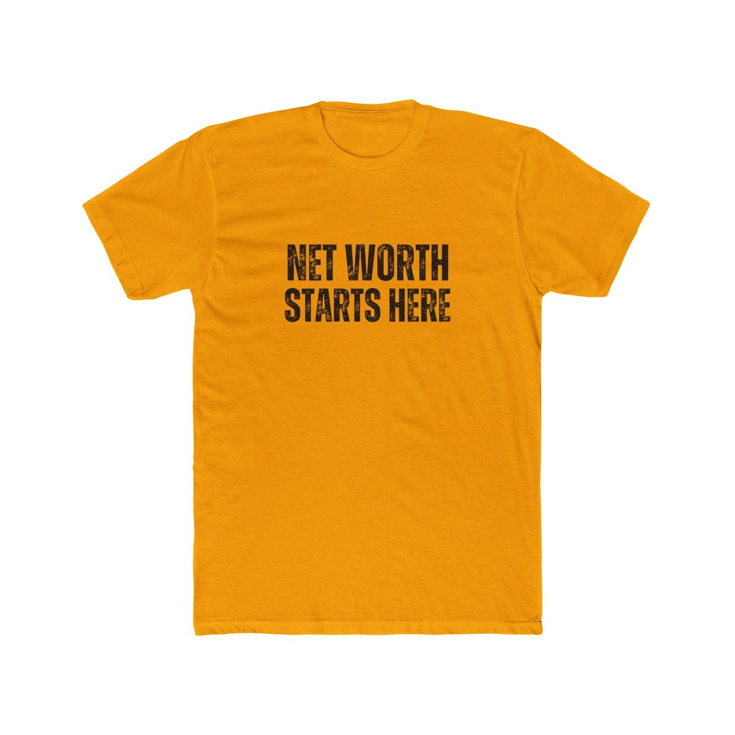 Let's Talk Net Worth | Commercial Real Estate Tshirts | Real Estate Swag Co.