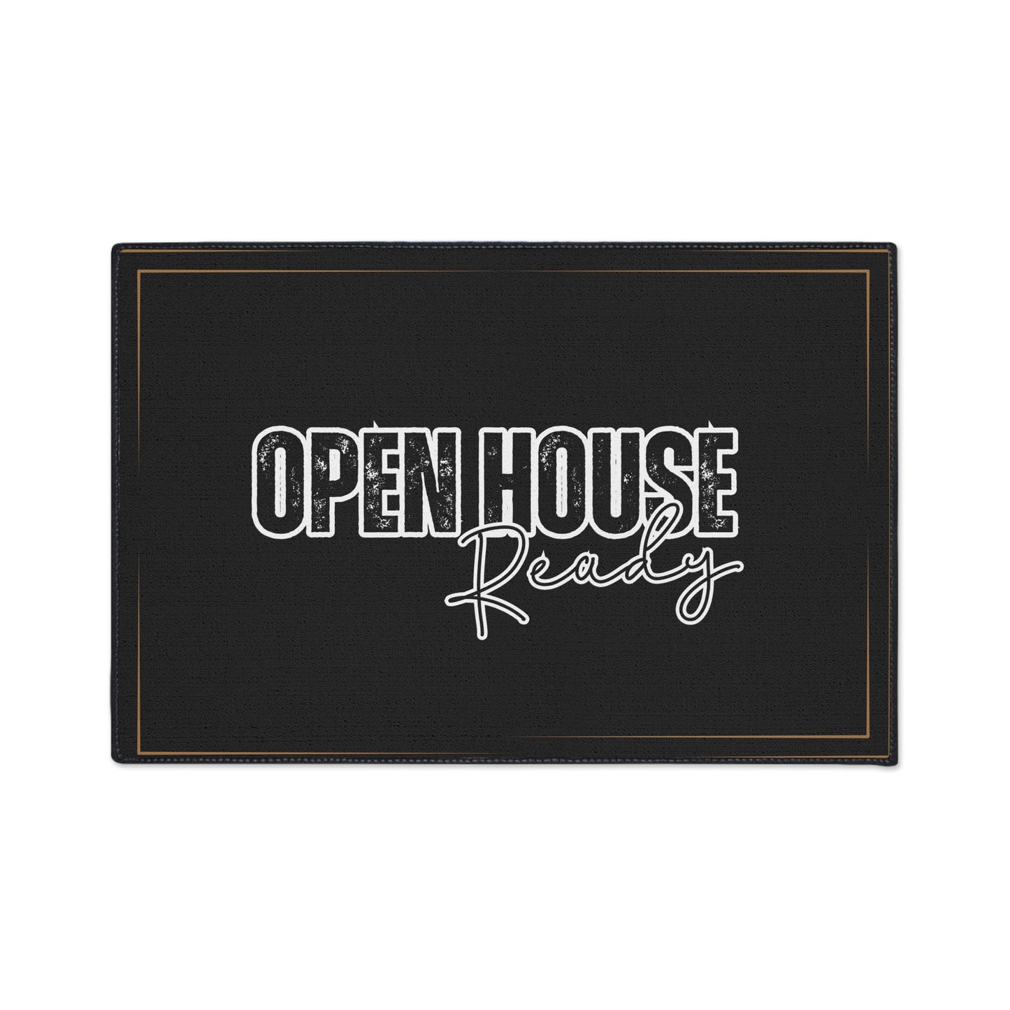 Open House Ready | 24" x 36" Custom Rug | Real Estate Swag Co.