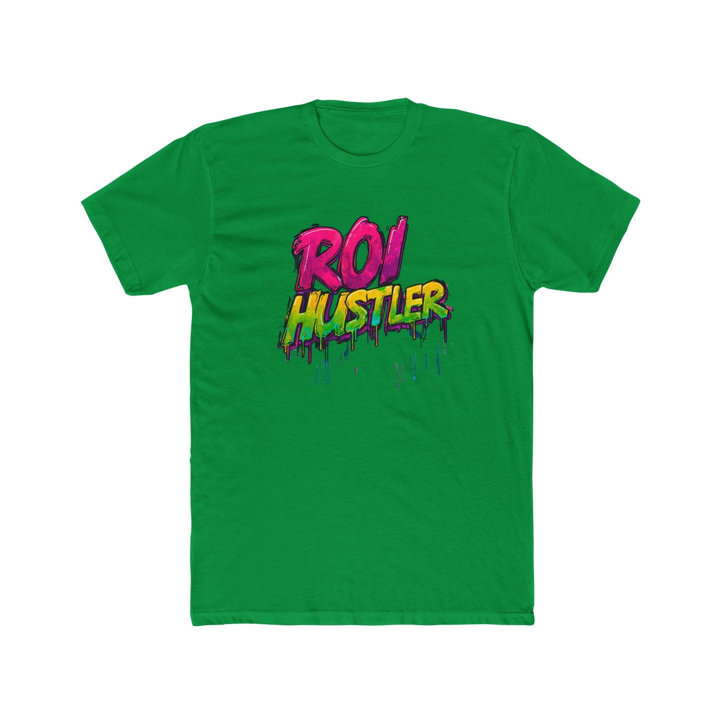 ROI Hustler | Graffiti Commercial Agent Tee | Real Estate Swag Co.