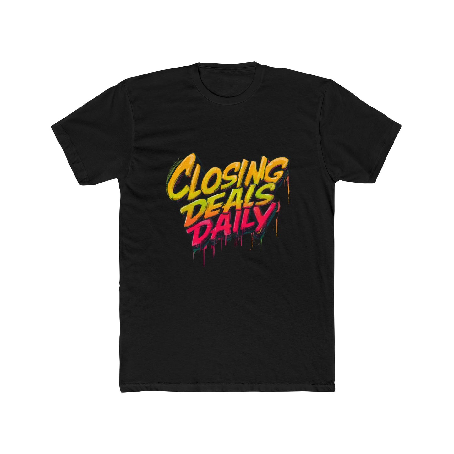 Closing Deals Daily | Graffiti Real Estate Agent T-Shirt | Real Estate Swag Co.