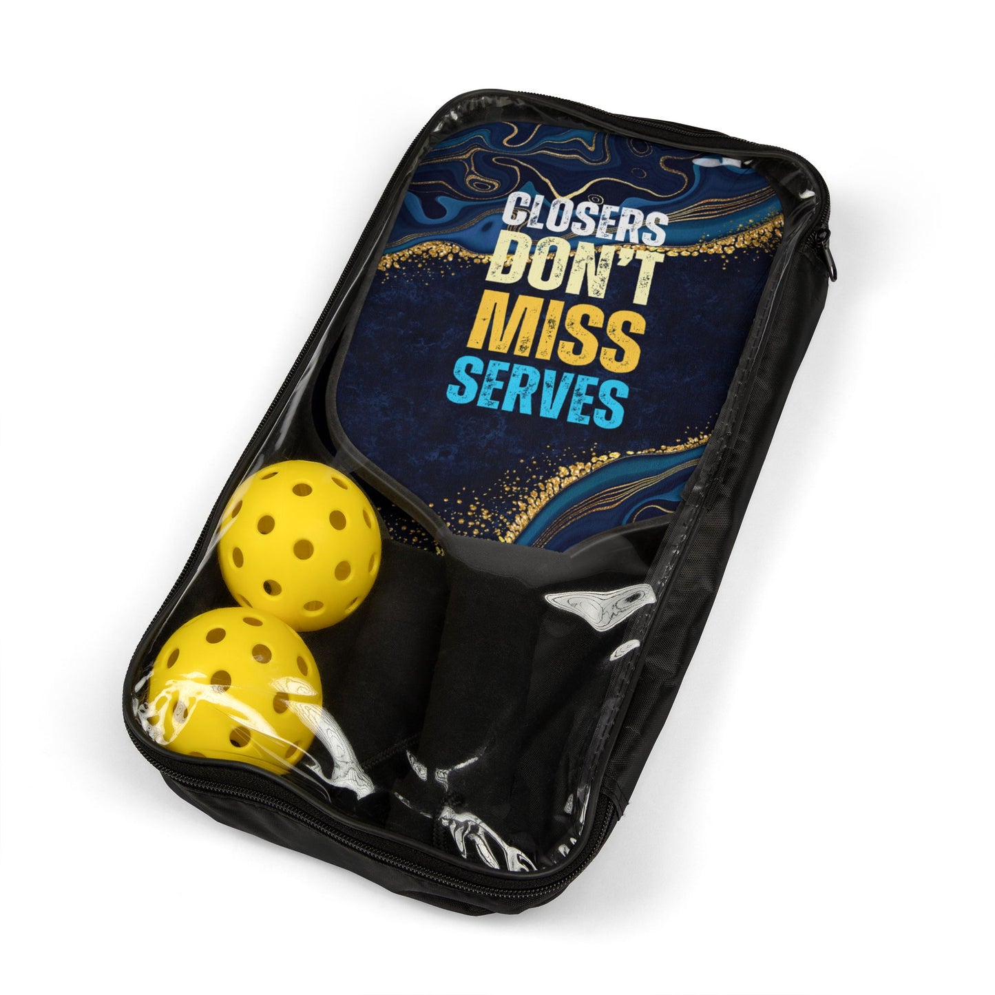 Closers Don't Miss Serves | Pickleball Paddle Set