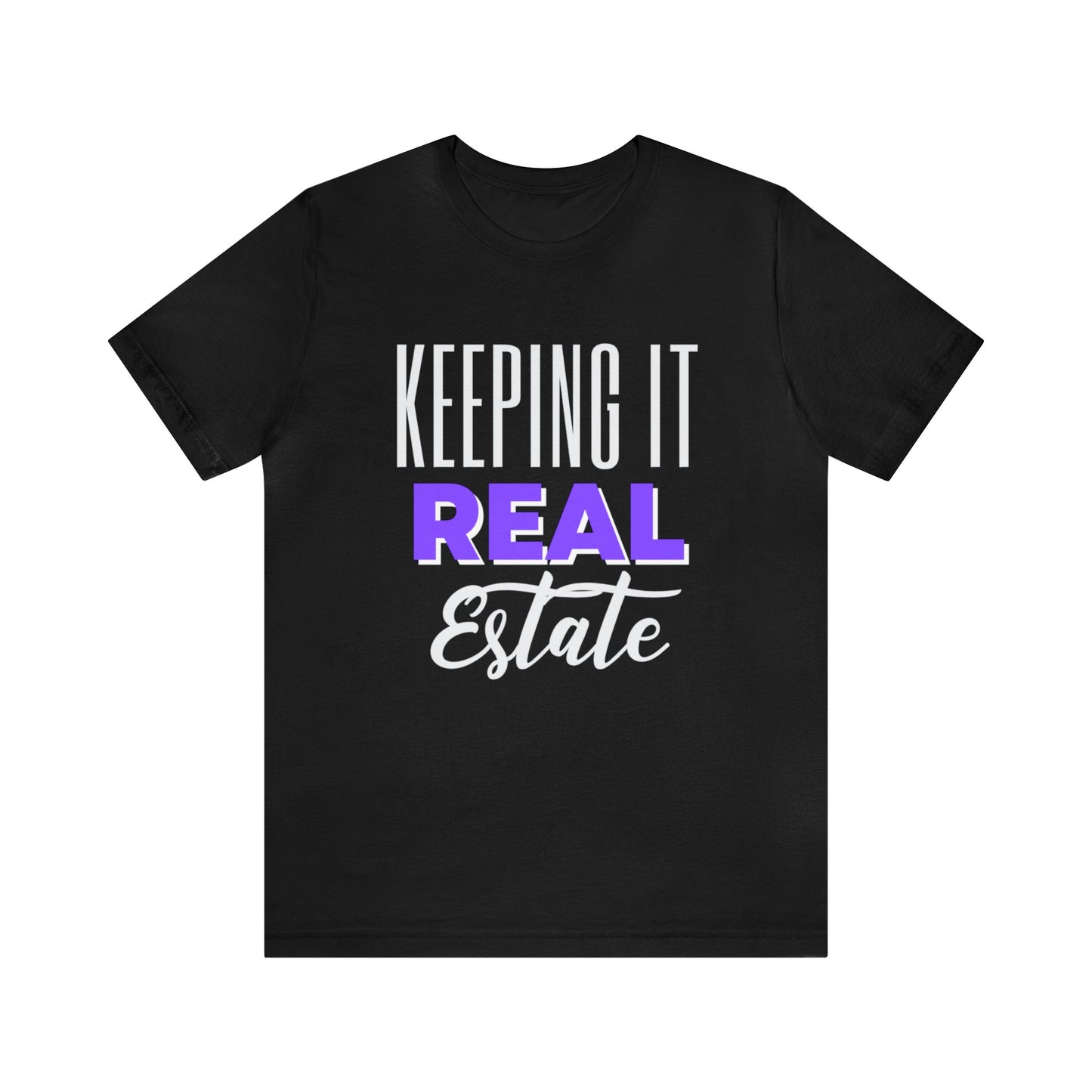 Keeping It Real T-Shirt - Purple