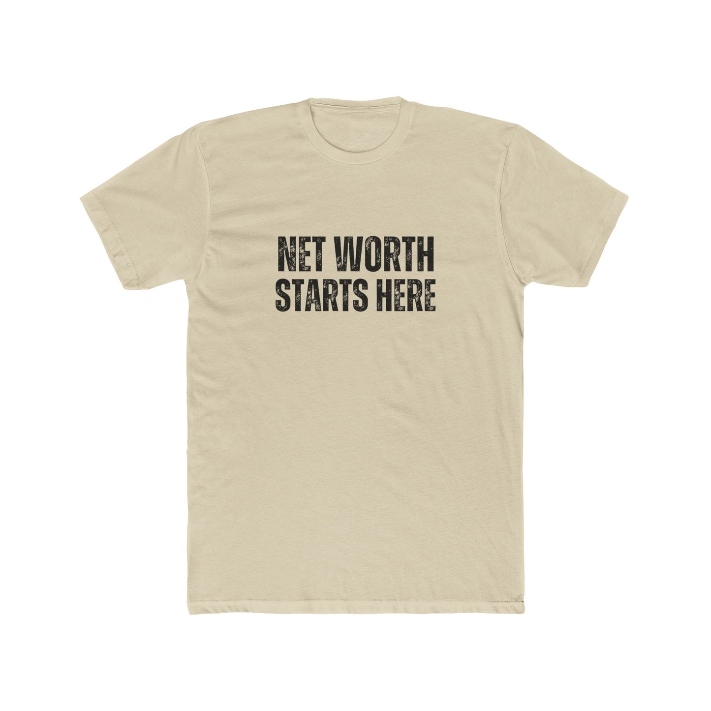 Let's Talk Net Worth | Commercial Real Estate Tshirts | Real Estate Swag Co.