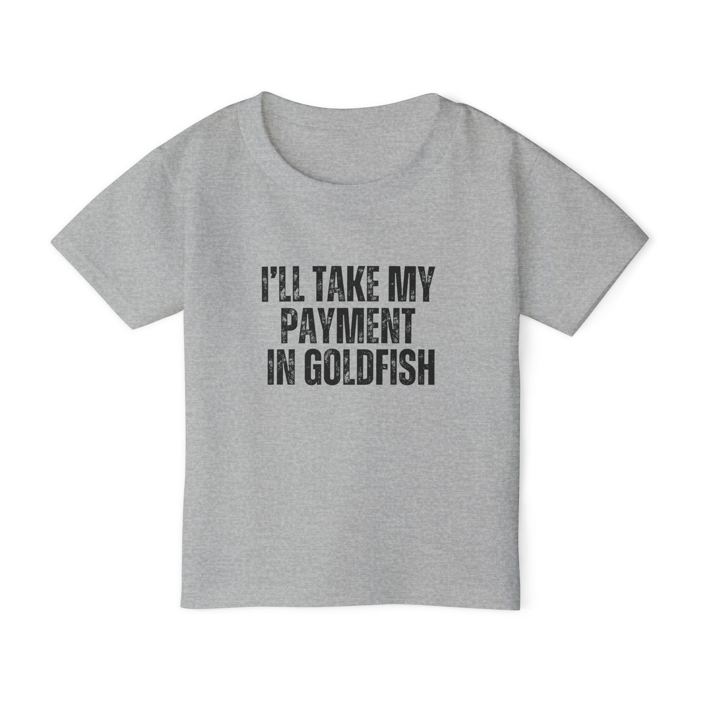 I'll Take My Payment In Goldfish | Kids Real Estate Tshirts