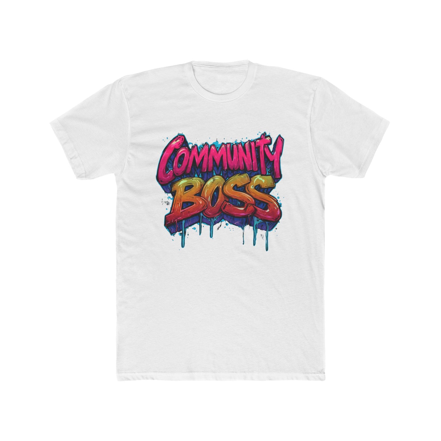 Community Boss | Graffiti HOA Tshirt | Real Estate Swag Co.