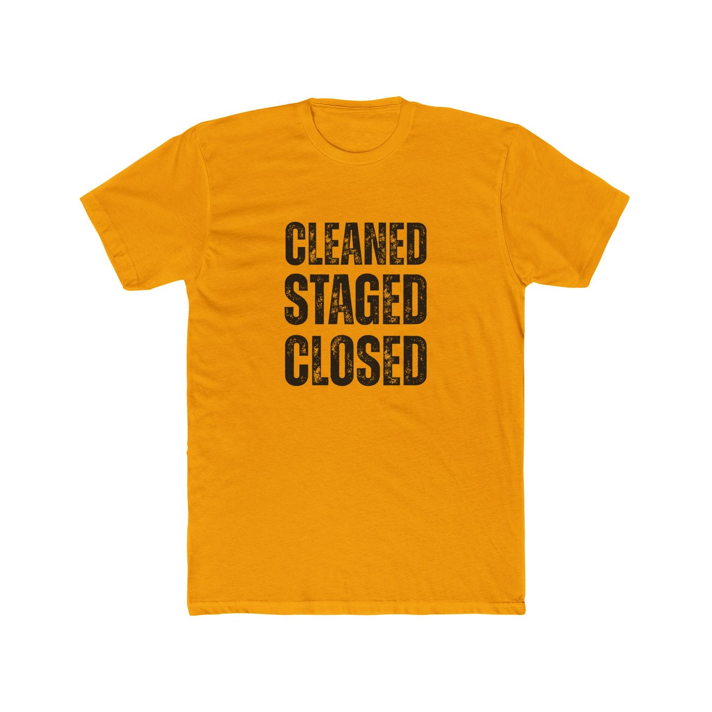 Cleaned. Staged. Closed | Home Seller Tshirts
