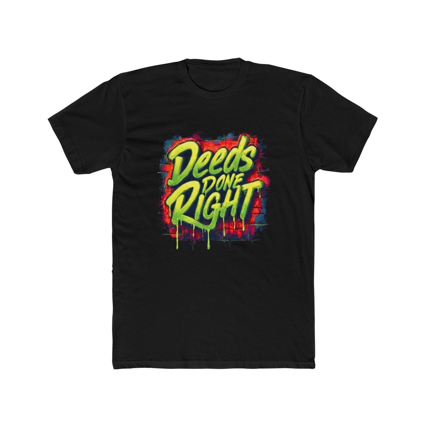 Deeds Done Right | Graffiti Title Agent Tee | Real Estate Swag Co.