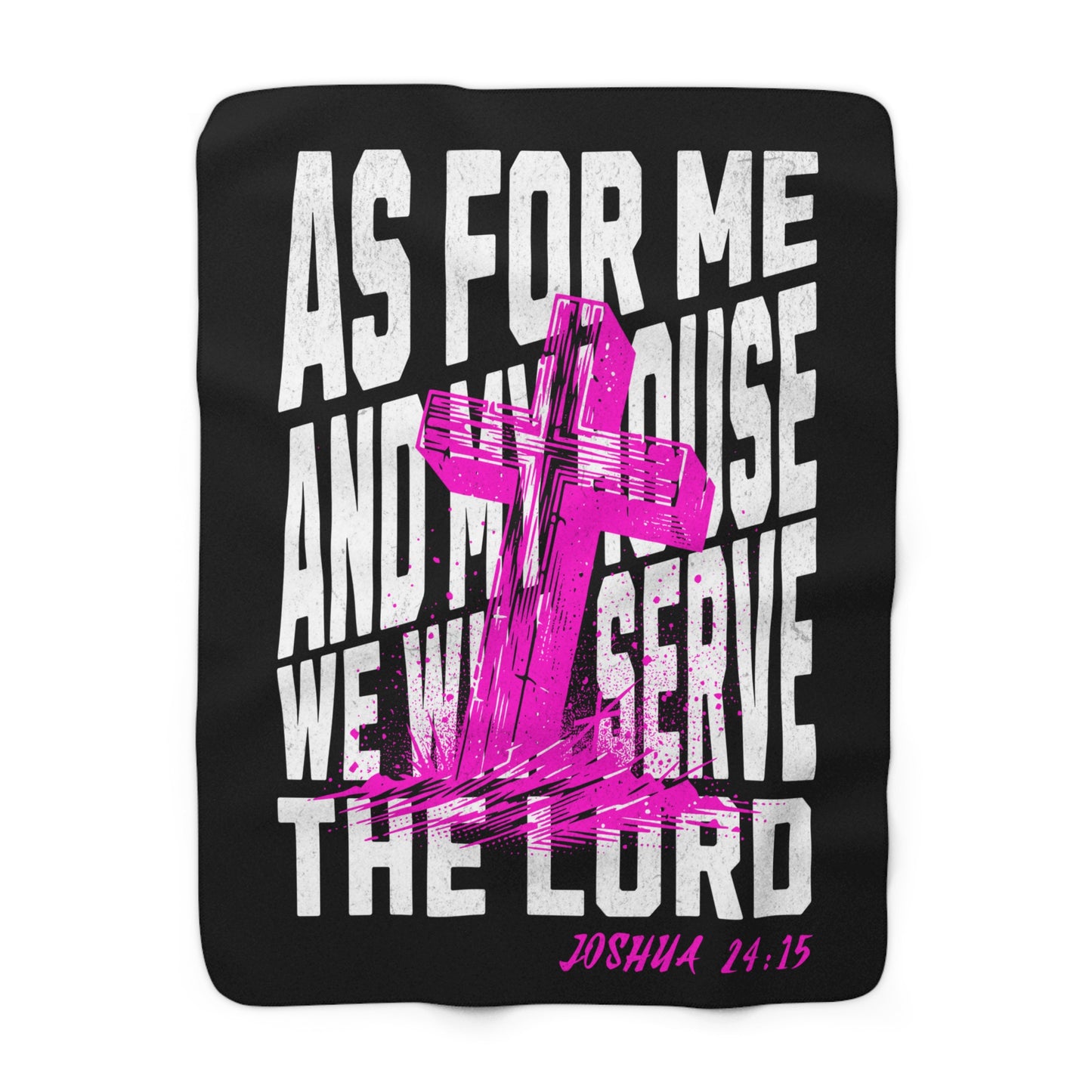 As For Me And My Home| Custom Scripture Blankets | Real Estate Swag Co.