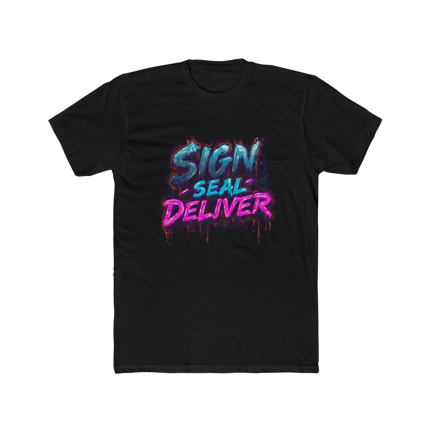 Sign Seal Deliver | Graffiti Real Estate Agent T-Shirt | Real Estate Swag Co.