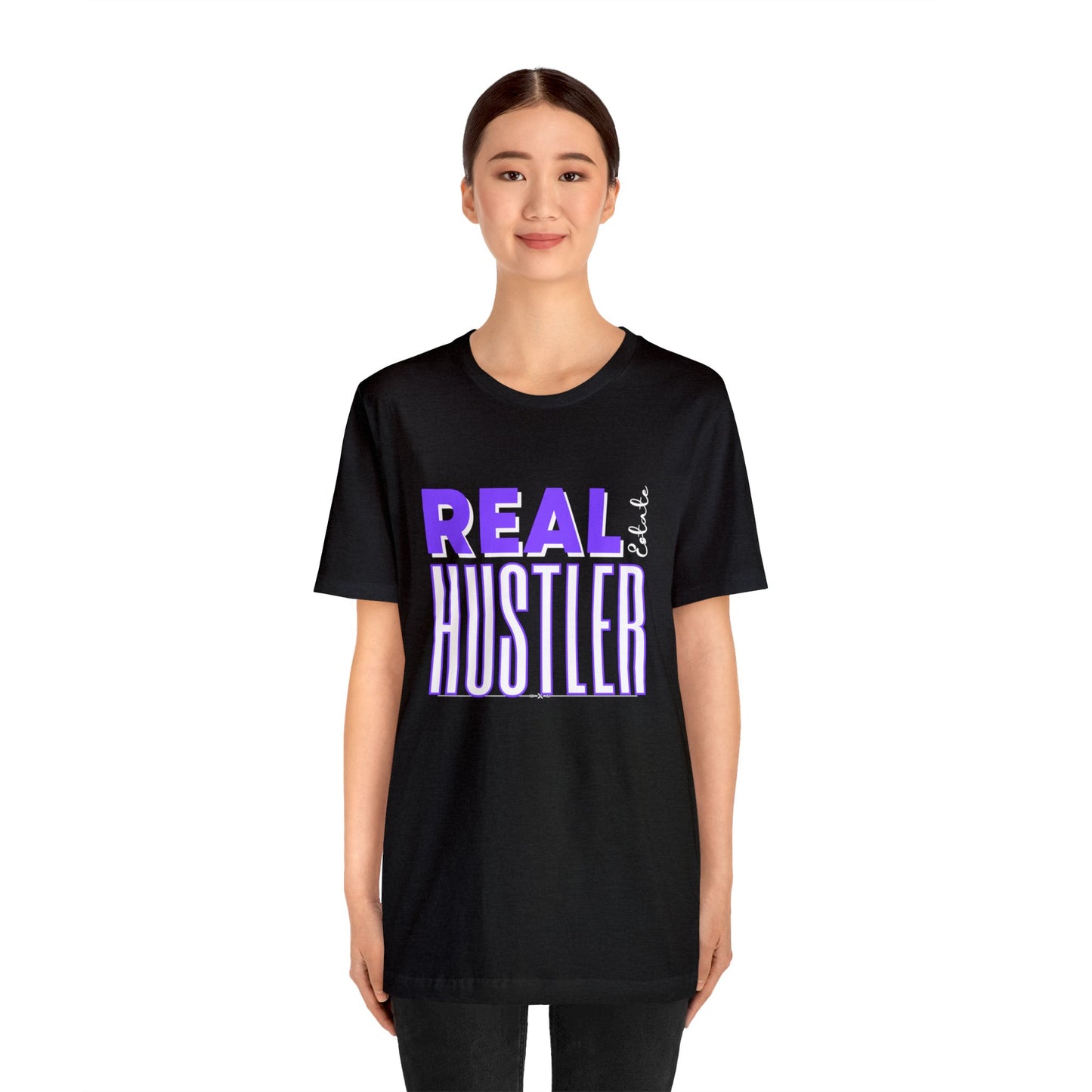 Real Estate Hustler T-Shirt - Purple