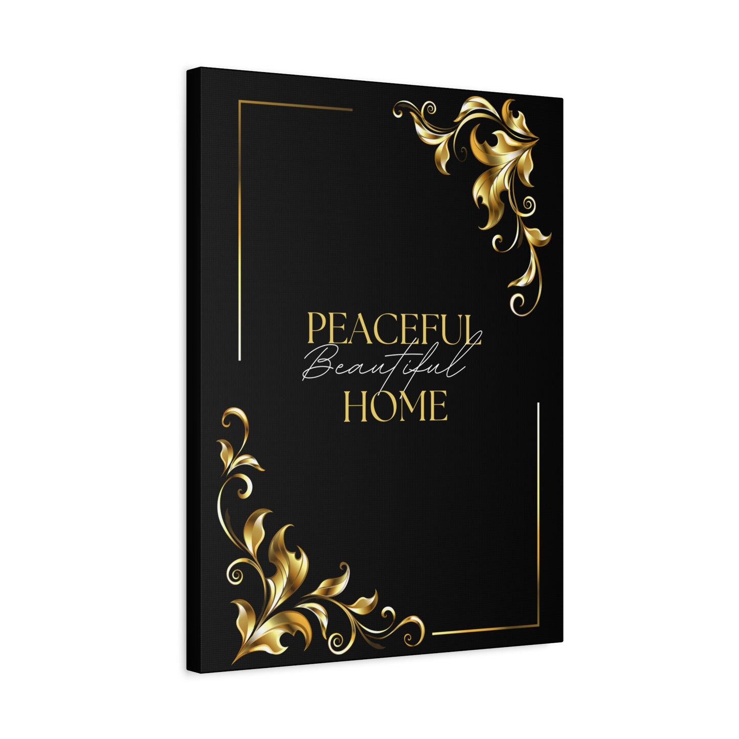Peaceful, Beautiful, Home | Luxe Modern Canva | Real Estate Swag Company