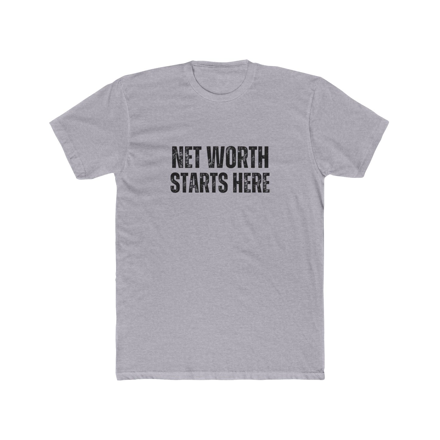 Let's Talk Net Worth | Commercial Real Estate Tshirts | Real Estate Swag Co.