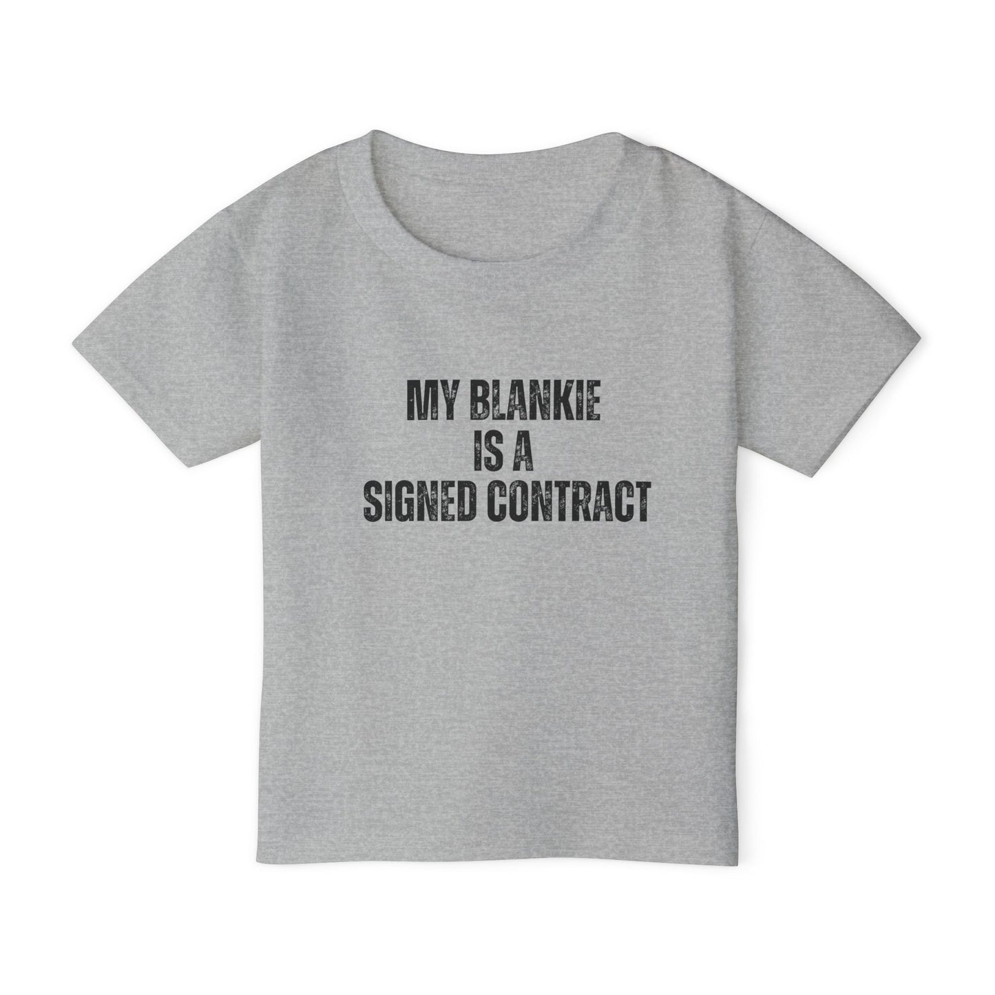 My Blankie Is A Signed Contract | Kids Real Estate Tshirts