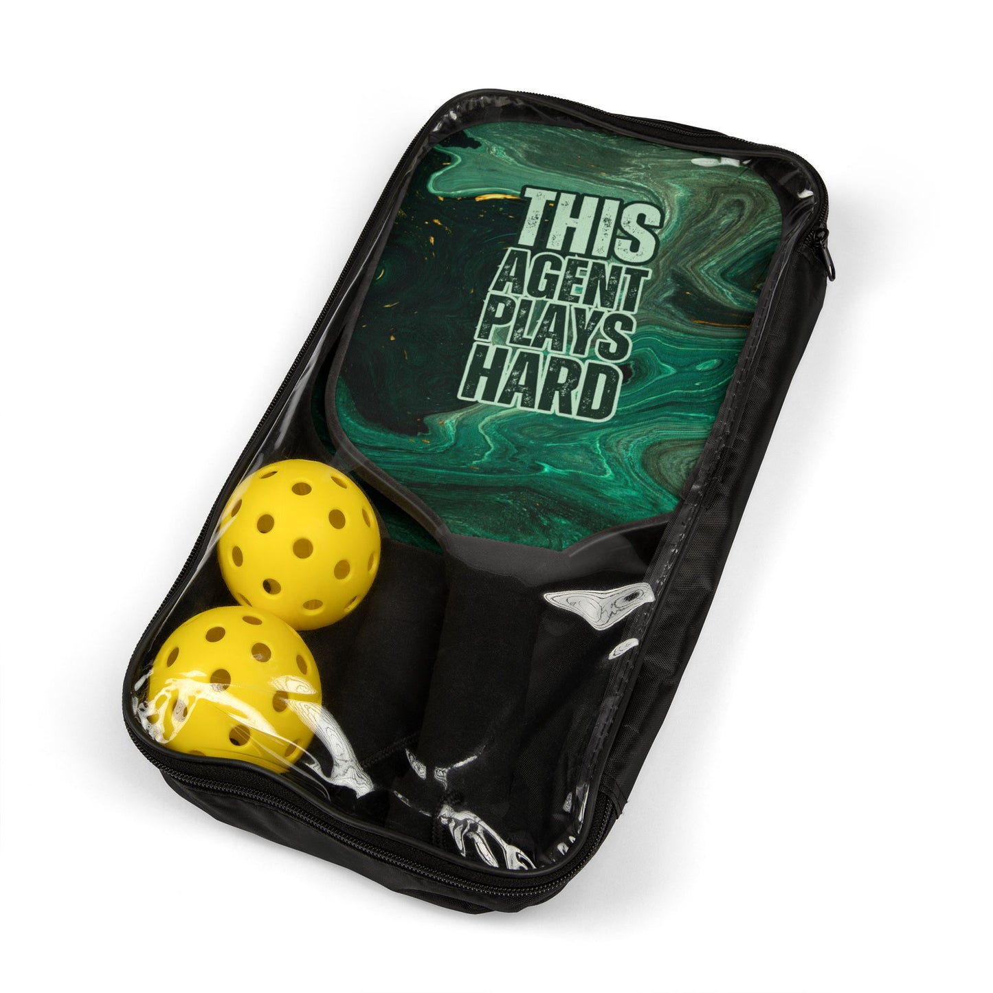 This Agent Plays Hard | Pickleball Paddle Set