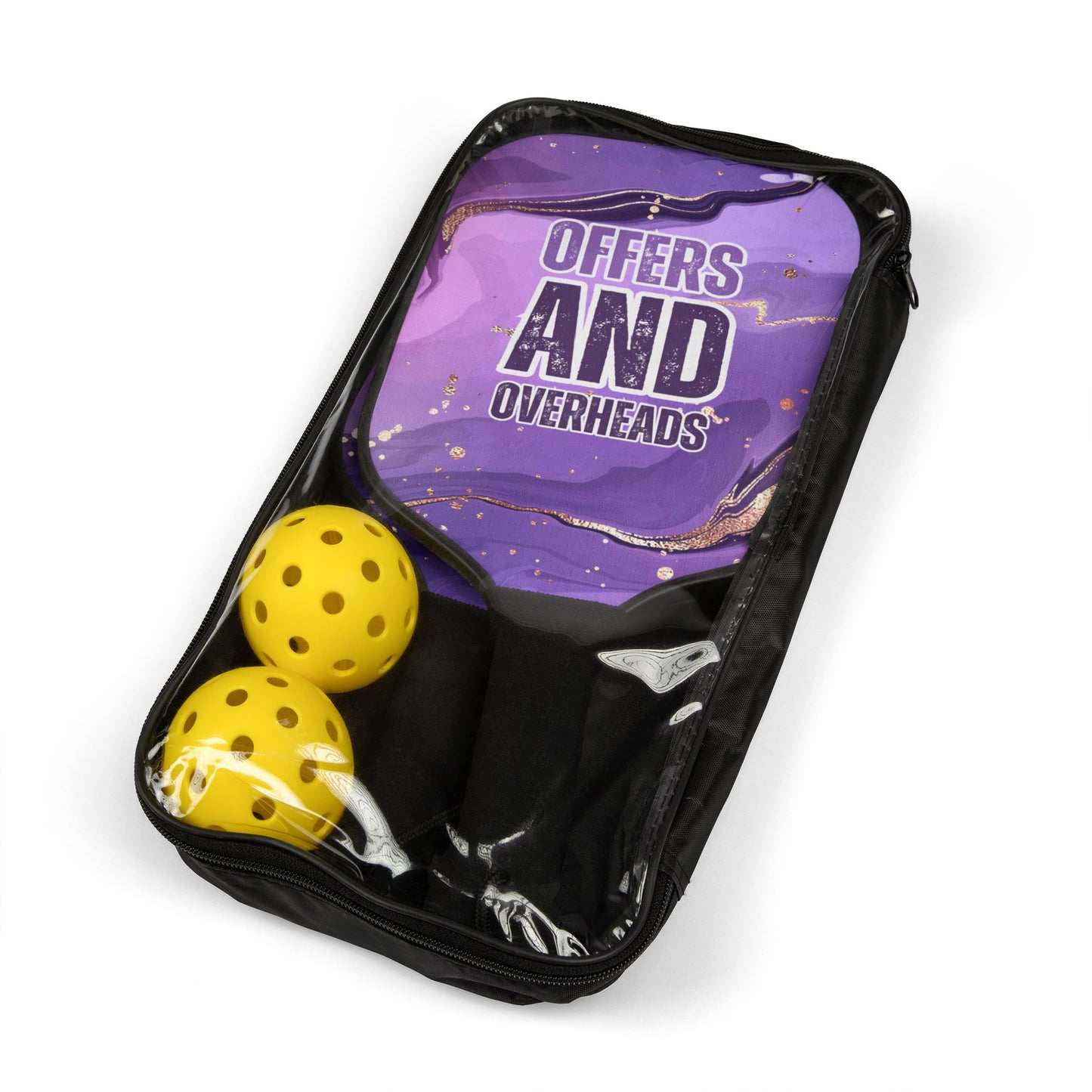 Offers and Overhead | Pickleball Paddle Set