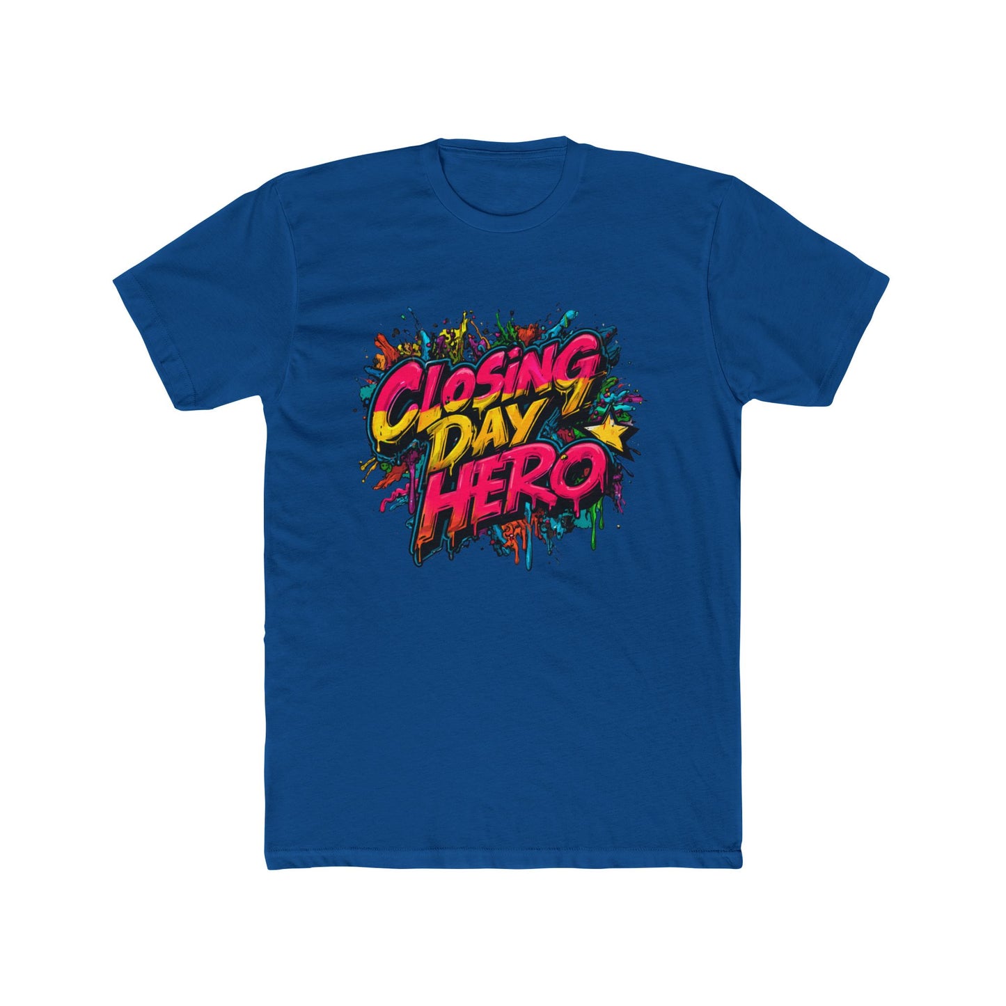 Closing Day Hero | Graffiti Real Estate Title Agent T-Shirt | Real Estate Swag Co.