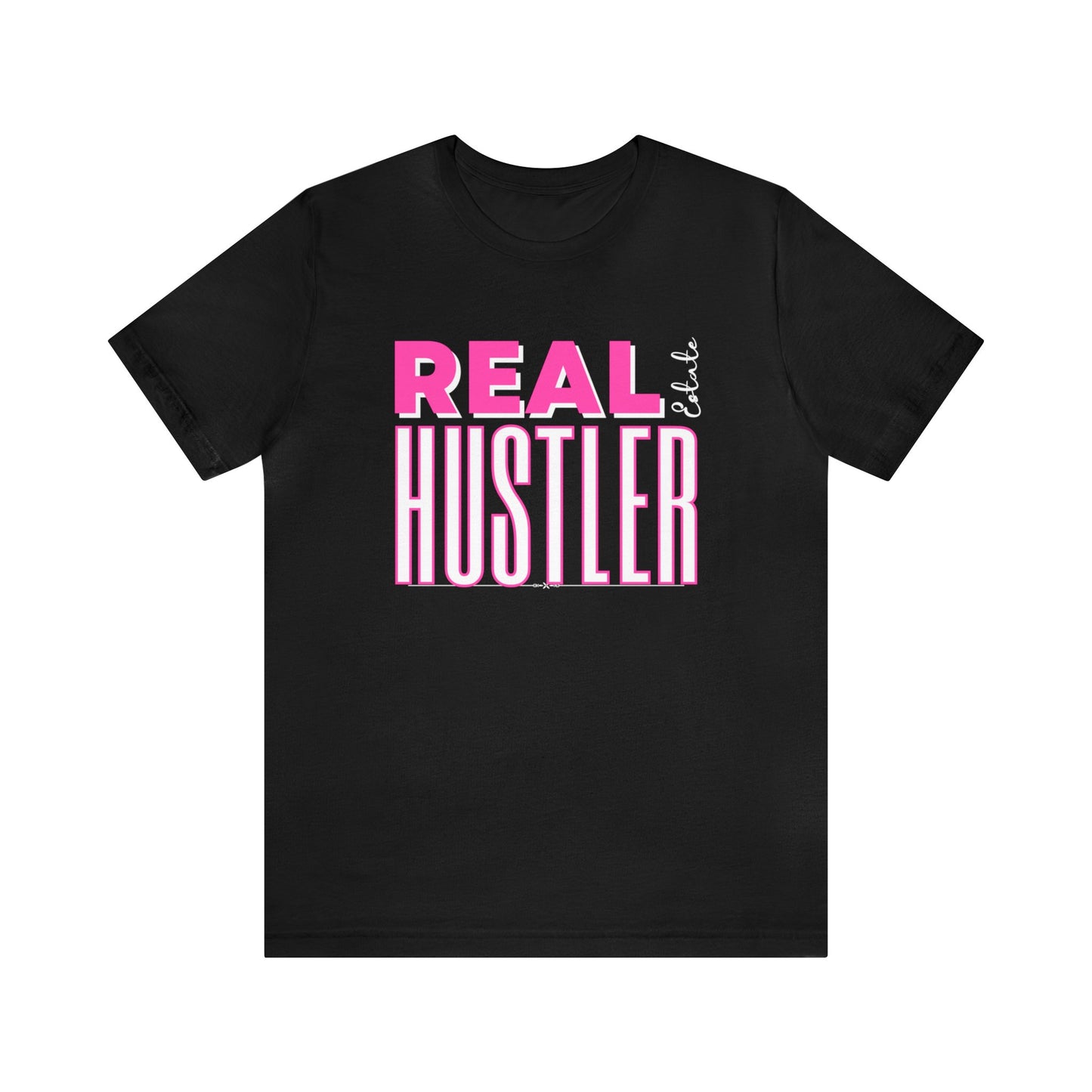 Real Estate Hustler T-Shirt - Pink