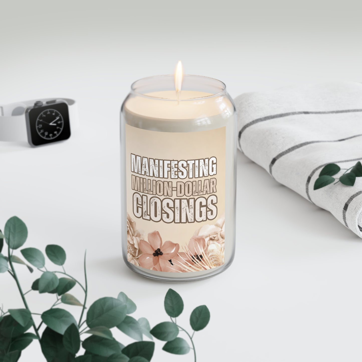 Manifesting Million-Dollar Listings | Custom Candles | Real Estate Swag Co.