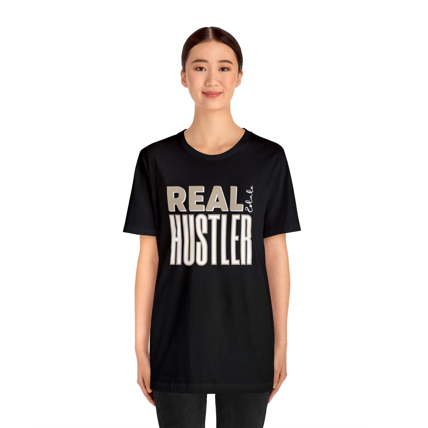 Real Estate Hustler T-Shirt - Tan