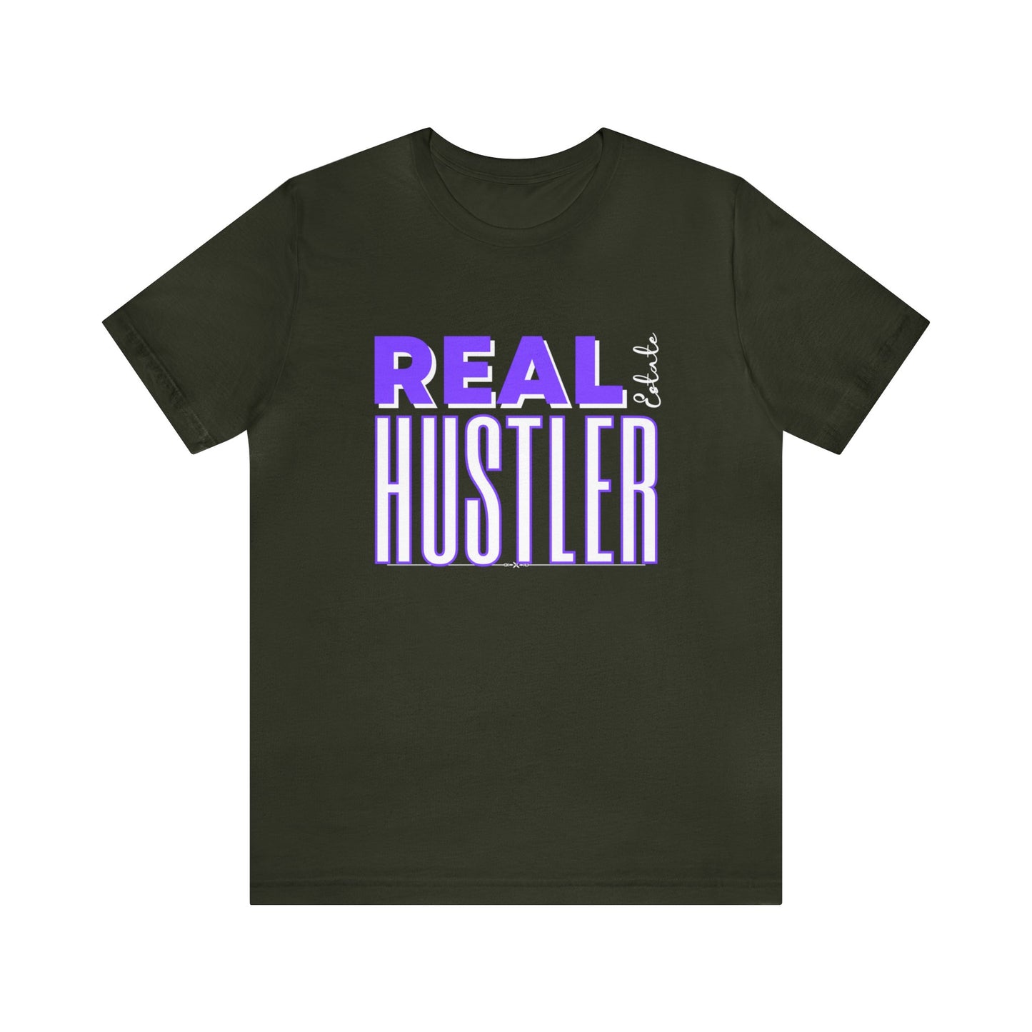 Real Estate Hustler T-Shirt - Purple
