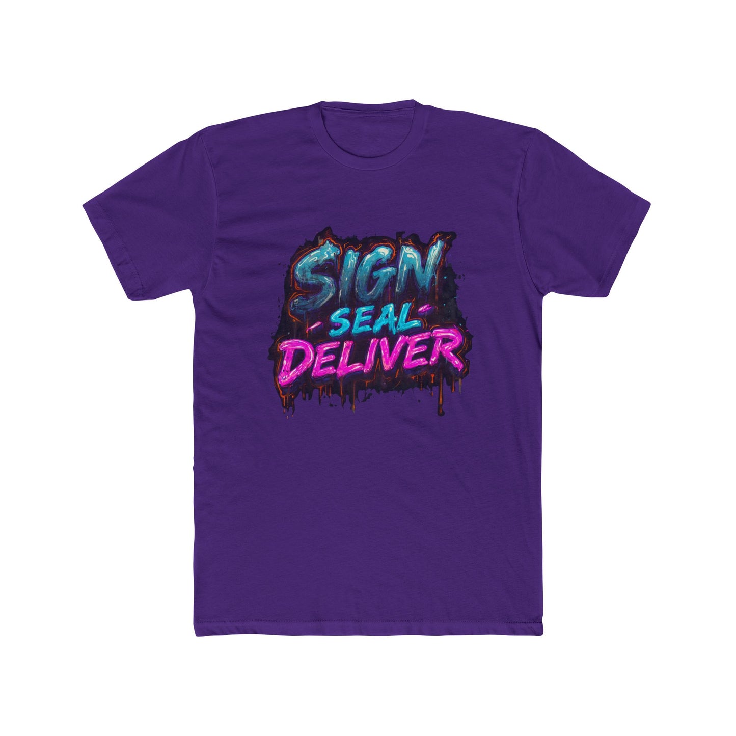 Sign Seal Deliver | Graffiti Real Estate Agent T-Shirt | Real Estate Swag Co.